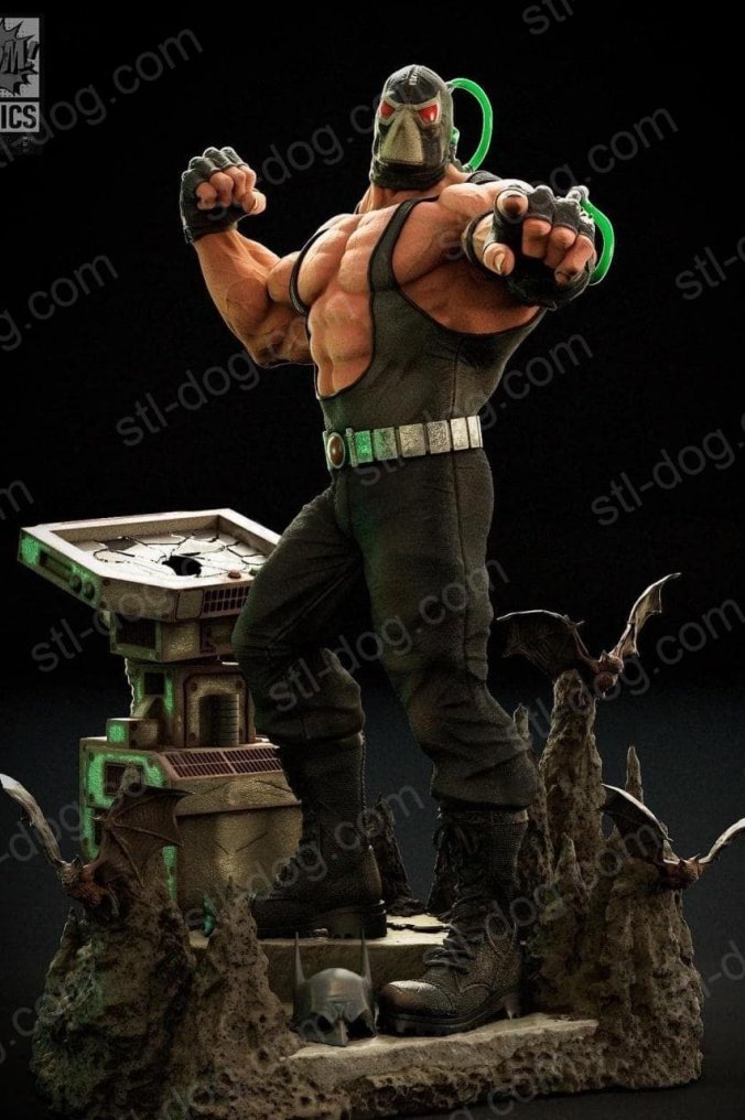 DC 贝恩(Bane) 3D打印图纸